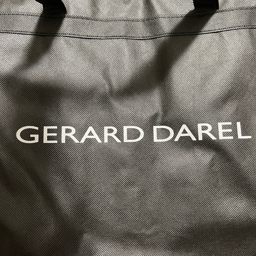 Gerard Darel Navy Gemma Suede Trench Coat with Mid-Thigh Length and Relaxed Fit - Picture 3 of 16